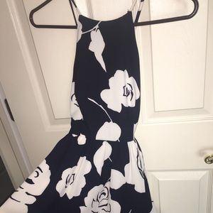 Navy blue dress